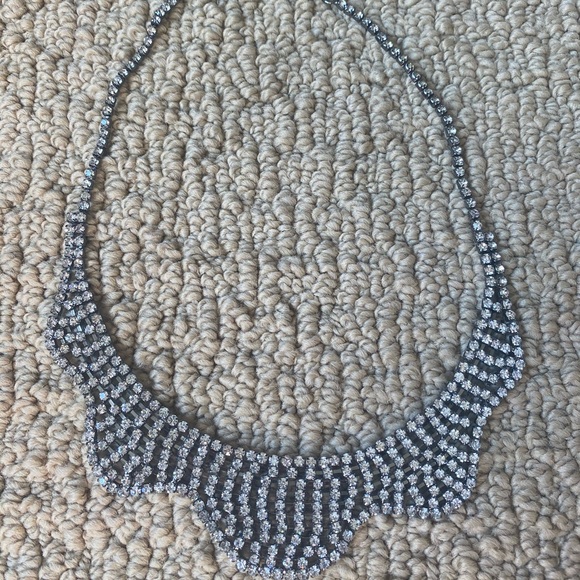 Rhinestone necklace - Picture 2 of 3